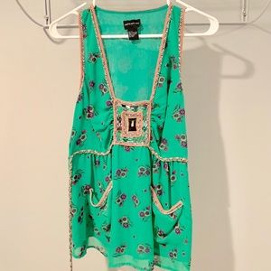 Green top, Central Park West brand 💚